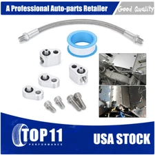 For LS Coolant / Steam Port Crossover Hose Kit LS1 Throttle Body