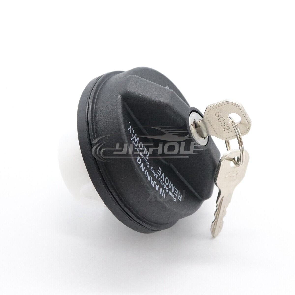 Black Locking Gas Fuel Cap W/Keys – Fits 2001-2021 Chrysler Jeep Dodge Ram, 05278655AB By Geartronics 3 thumbnail image
