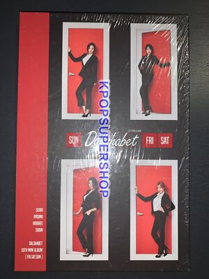 Dal Shabet 10th Mini Album FRI.SAT.SUN CD Photobook New Sealed Rare DalShabet