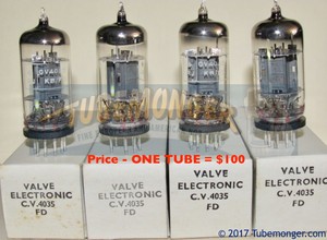 BRIMAR-CV4035-MINT-NOS-NIB-1960-MIL-Box-PL-Prem-Grade-Long-Life-ECC83-12AX7