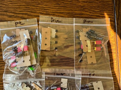 Sansui Eight Complete Rebuild Kit High-Quality Receiver Recap Caps