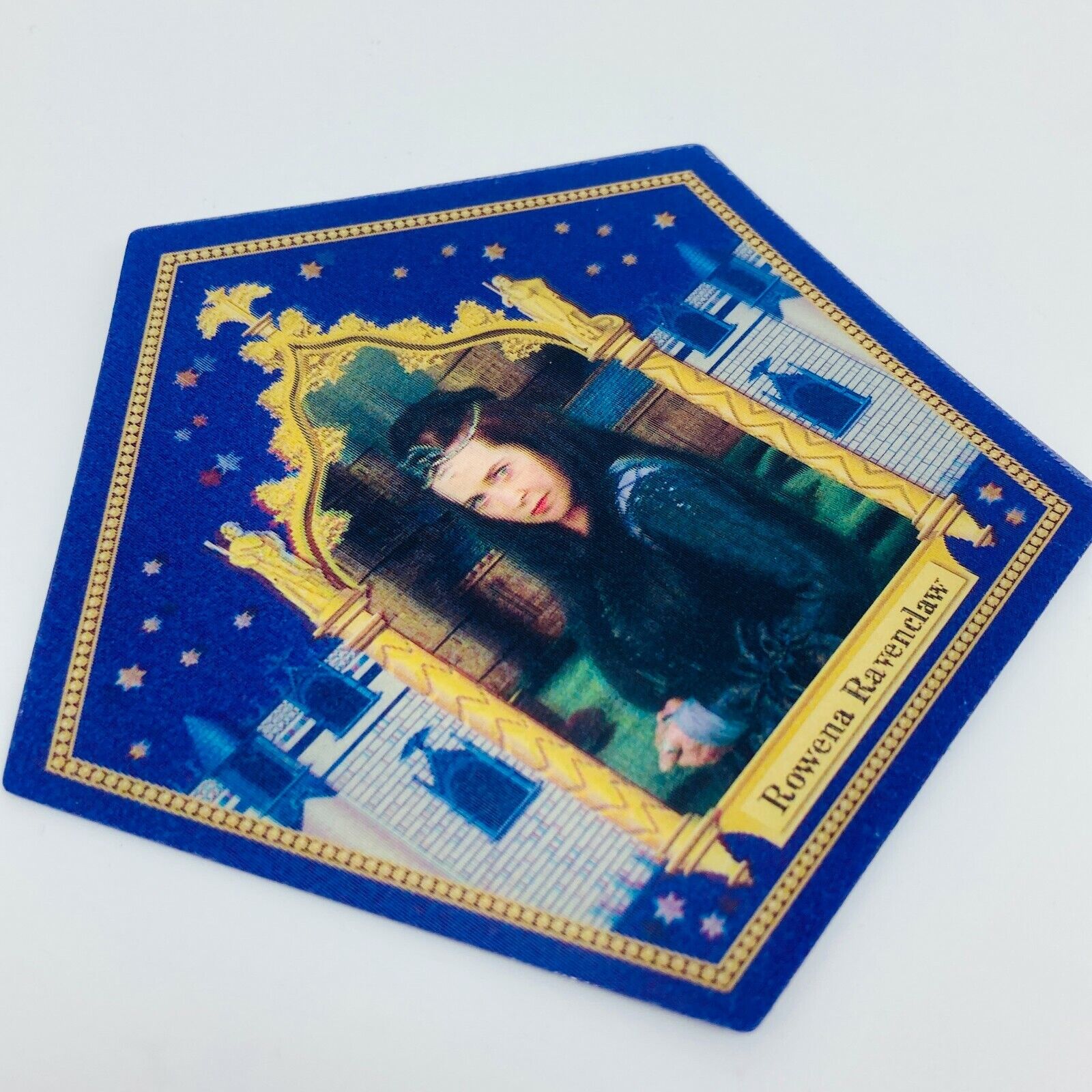 Tile 2 x 2 with Groove with HP Chocolate Frog Card Rowena Ravenclaw Pattern  : Part 3068bpb1740