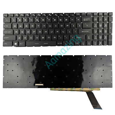 New Per-Key RGB US Keyboard For MSI Raider GE76 GP76 10UE 10UG 10UH 11UE MS-17K3