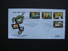 NETHERLANDS ANTILLES, cover FDC 2002, children's welfare
