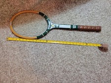 VTG Wilson Strata Bow Point Maker Tennis Racquet  Vintage Collector