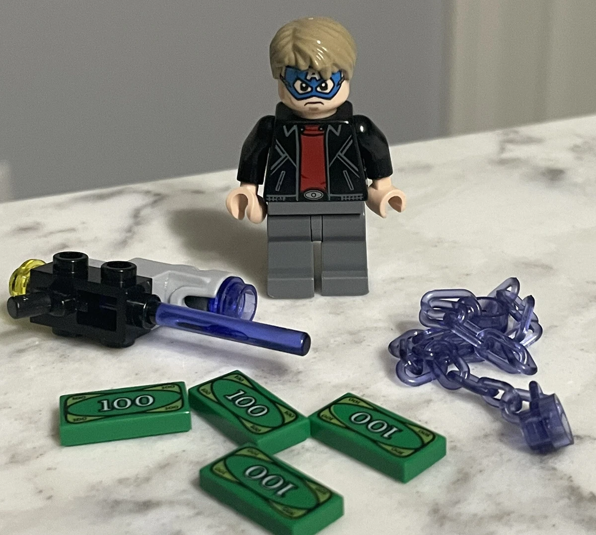 Lego spider man clearance homecoming minifigure
