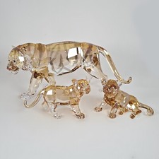Swarovski Annual Editions 2010 The Tiger plus Sitting Cub and Standing Cub