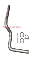 Fits 88-06 Silverado 1500 C1500 K1500 2500 3500 HD Mandrel Bent Tail Pipe