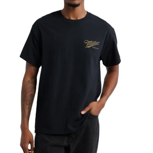 Junk Food Miller High Life Cotton Fish Graphic Tee NWOT Size Extra Large - Picture 2 of 6