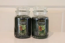 Yankee Candle Balsam & Cedar Scented Large Candle Jar (Set of 2)