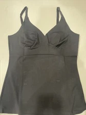 Brabic XL Black Tummy Control Cami Shapewear