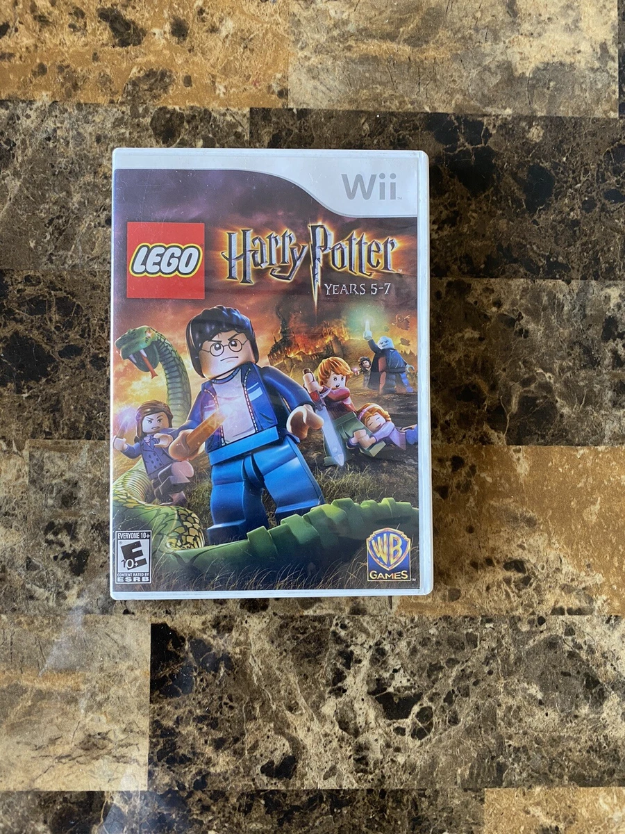 LEGO Harry Potter Years 1-4 and Years 5-7 (Nintendo Wii) With Manuals