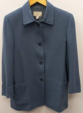 Sfi Femme Women''s Blue Size 4 Button-down Jacket