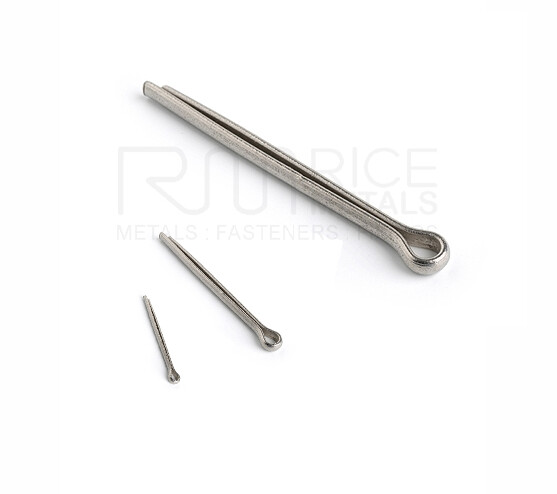 Cotter Split Pins 1mm up to 10mm Options- A2 Stainless Steel Clevis ...