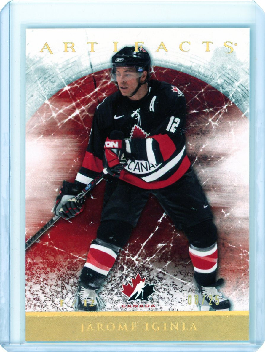 2012-13 Upper Deck Artifacts Jarome Iginla Gold Spectrum 08 2012-13 Upper Deck Artifacts Jarome Iginla Gold Spectrum 08