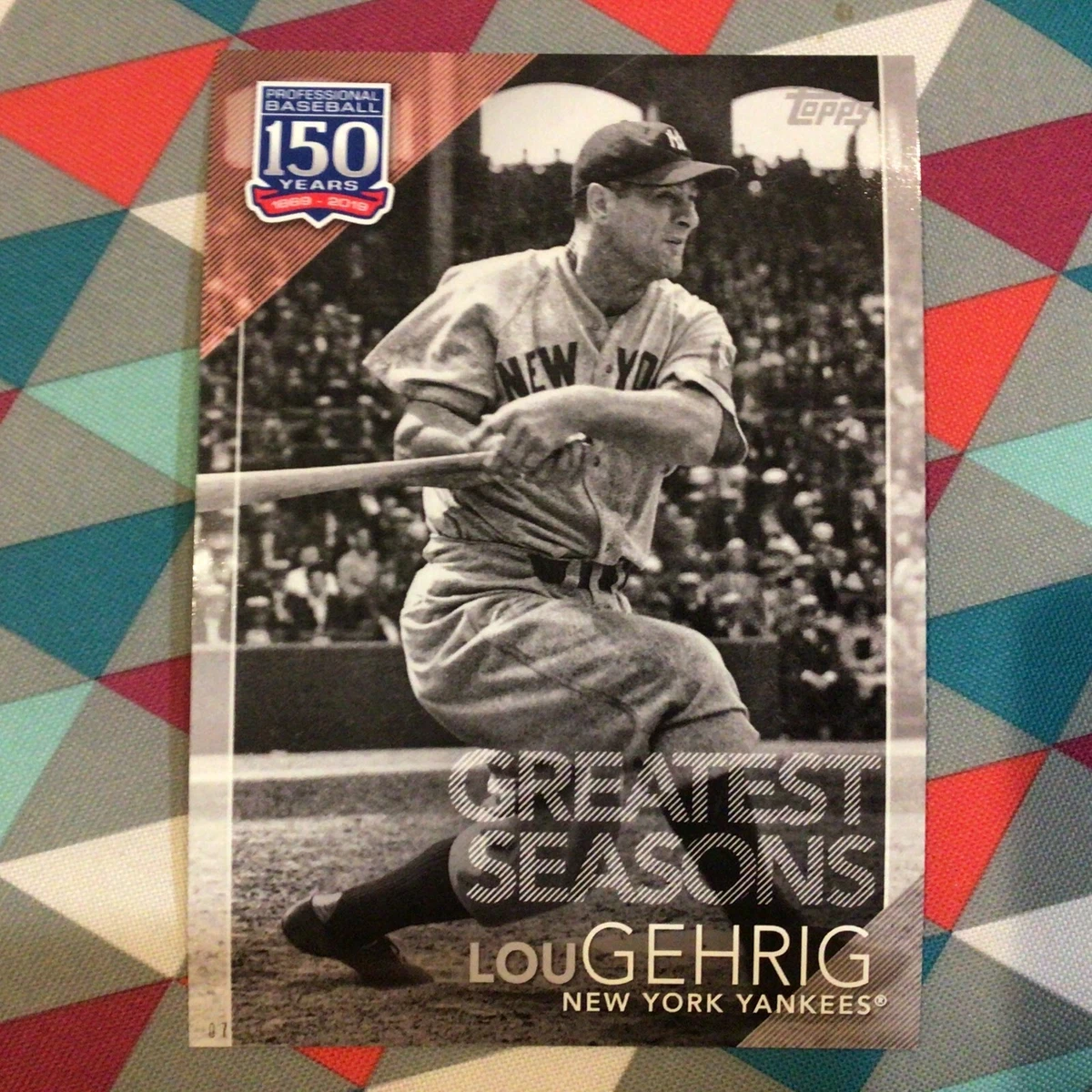 Las mejores ofertas en 2019 Topps - Lou Gehrig #150-148 | eBay