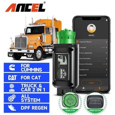ANCEL HD100 BT Diesel Heavy Duty Truck Scanne...