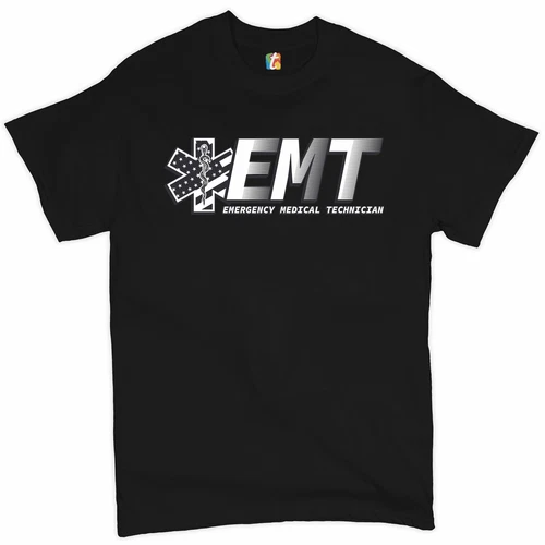 EMT Emergency Medical Technician T-shirt EMS Paramedic Star of Life Men's Tee