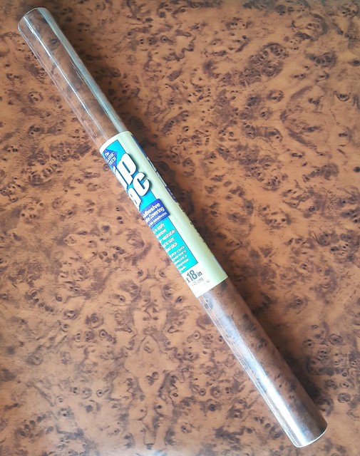 9ft x 18" Burl Wood Grain decorative contact paper wallpaper peel