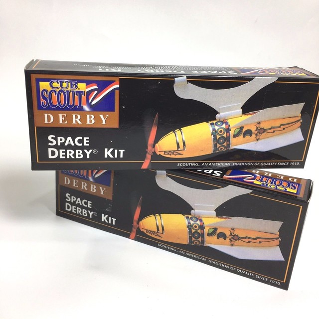 Official Cub Scout Space Derby Kit Made in USA Boy Scouts 17095 for