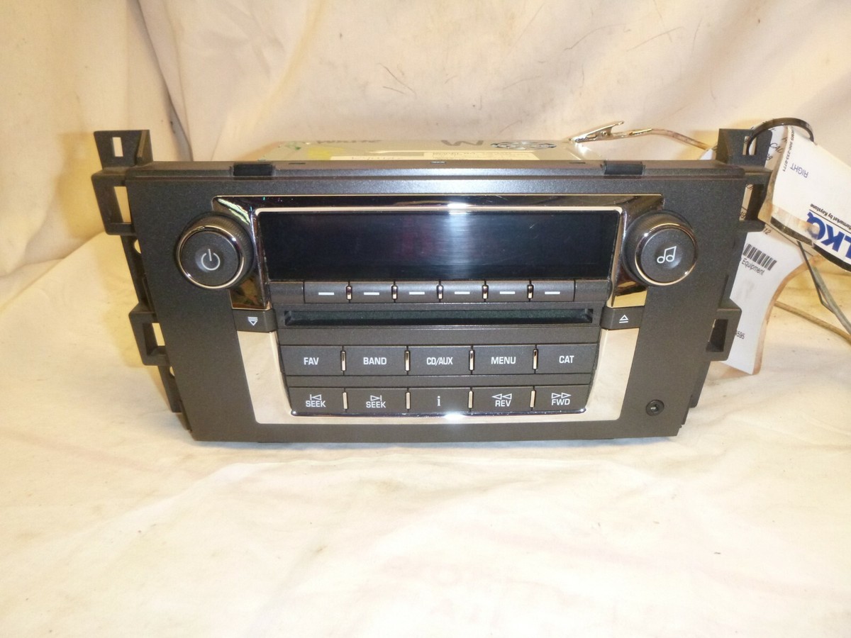 07 08 09 Cadillac DTS Radio 6 Disc Cd Player 25818944 KYU66
