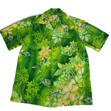 Keliis of Hawaii Hawaiian Shirt Mens Sz M Vtg Retro Bright Colorful Loud 60s 70s