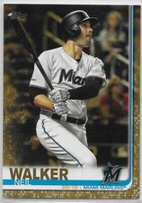 2019 Topps Update Gold #US132 Neil Walker Miami Marlins /2019