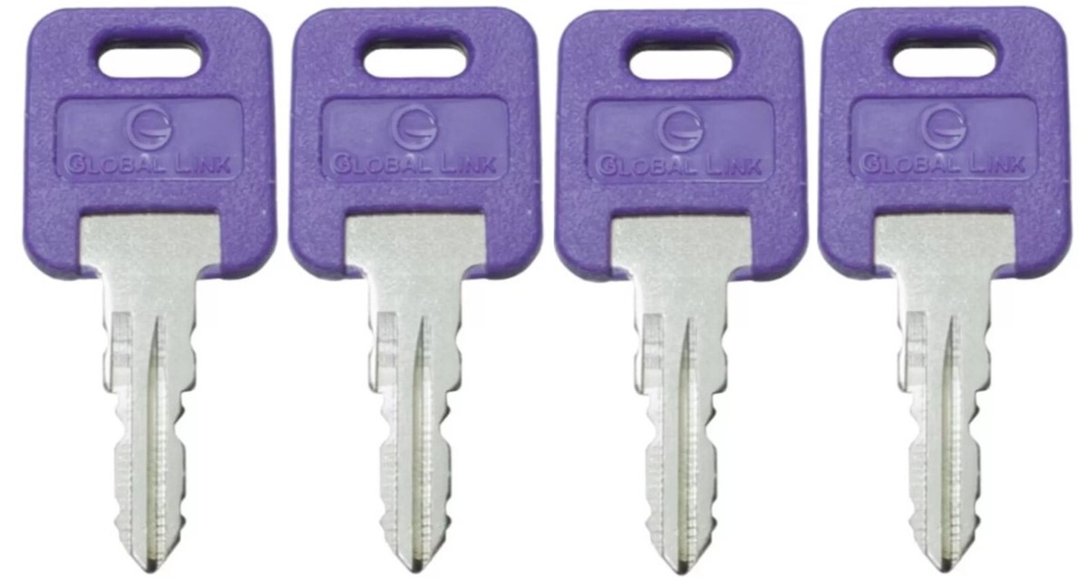 4 PACK Global Link OEM PURPLE Replacement RV Motorhome Trailer