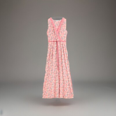 sachin and babi light blue dress Pale Pink Jersey Long Sleeve Wrap Mini Dress