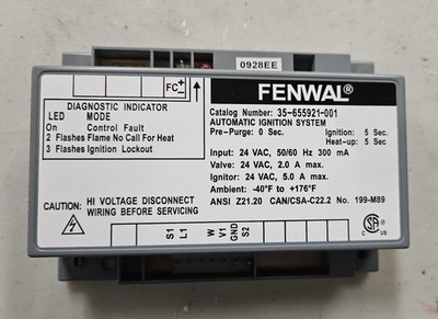 Fenwal 35-655921-001 Ignition Control Module