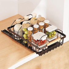 Pull Out Cabinet Organizer, Heavy Duty Slide Out Drawer, No Drill Pull Out Drawe