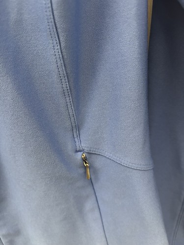 Lucy Tech Full Zip Jacket Athletic Activewear Golf Run Cornflower Blue Small - Picture 4 of 11