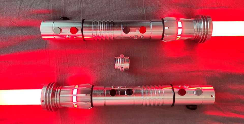 Darth Maul ep1 (TPM) replica dual lightsaber, led multicolors/sounds - Photo 2/4