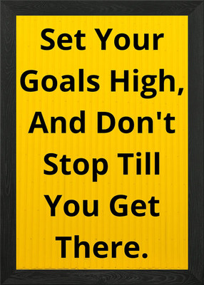 Motivational Positive Life Framed Wall Art Poster Canvas Print Picture