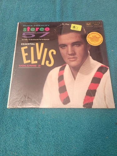 Elvis - Stereo ' 57 ( Essential Elvis Vol .2) VERY RARE HYPE STICKER - MINT &...