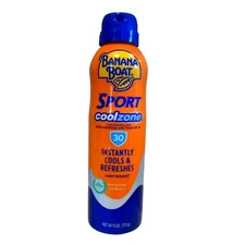 Banana Boat Sport Performance Coolzone SPF 30 Spray - 6 oz Exp 08/27