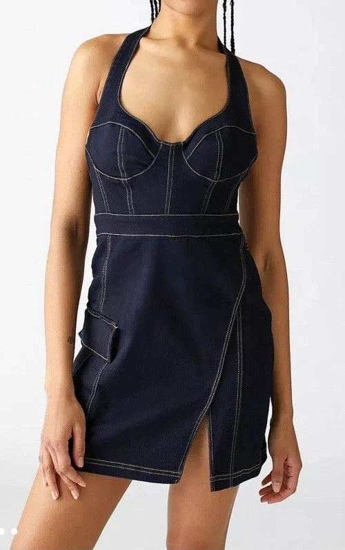 Urban Outfitters Denim Dresses for Women for sale