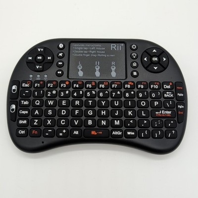 Rii i8+ Wireless Mini Keyboard Mouse Touchpad Backlight for PC SmartTV No Dongle