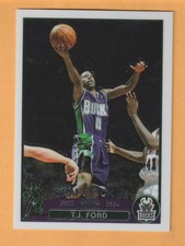 T.J. Ford Milwaukee Bucks 2003-04 Topps Chrome #118 RC Texas Longhorns