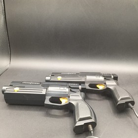 Sega Saturn Gun Controller Virtua Cop HSS-0152 Lot of 2 CRT TV only Japan Tested