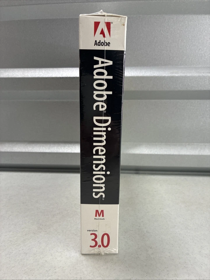 ADOBE Dimensions 3.0 Software Mac Retail Version Macintosh *NEW/sealed - Image 4 of 4