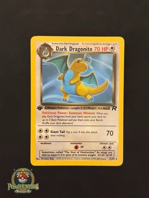 Pokémon Dark Dragonite | TR 22/82 | 1. Edition | Englisch | NM