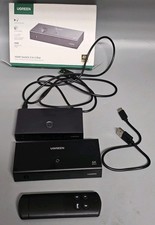 2x UGREEN HDMI Switch 3 in 1 Out 4K & 8k HDMI Splitter, HDMI Switch