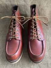 Red Wing Heritage 8131 Oro Russet Portage 6" Briar Oil Slick Boots Size US 8 E