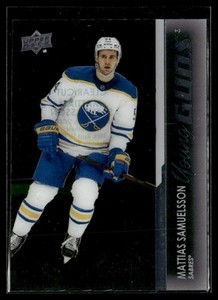 2021-22 Upper Deck Young Guns Clear Cut YG CC Mattias Samuelsson Rookie #230
