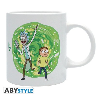 RICK AND MORTY - Tasse - 320 ml - Portal- subli - with box