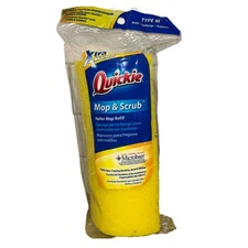 Quickie Jumbo Roller Mop & Scrub Refill Type M #058 & 058 MB Microban Xtra NEW