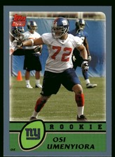 2003 Topps #324 Osi Umenyiora MLB Baseball