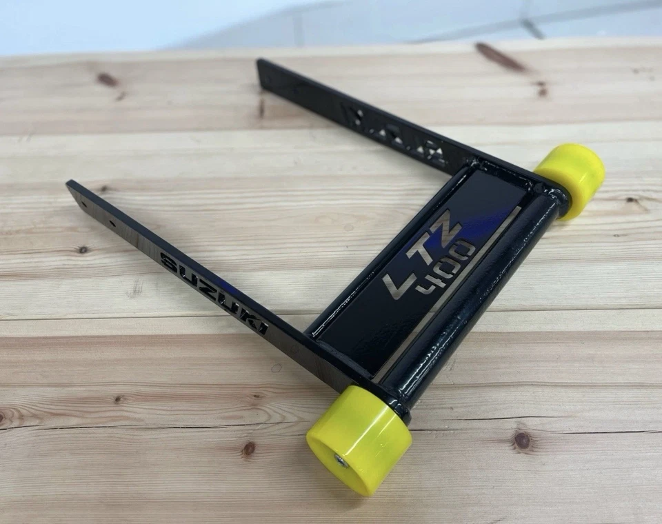 Grab bar twin roller wheelie bar quad bike Suzuki LTZ 400 with wheels - Image 2 of 4