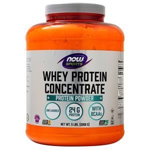 Now Whey Protein Concentrate Unflavored 5 lbs 14090₽